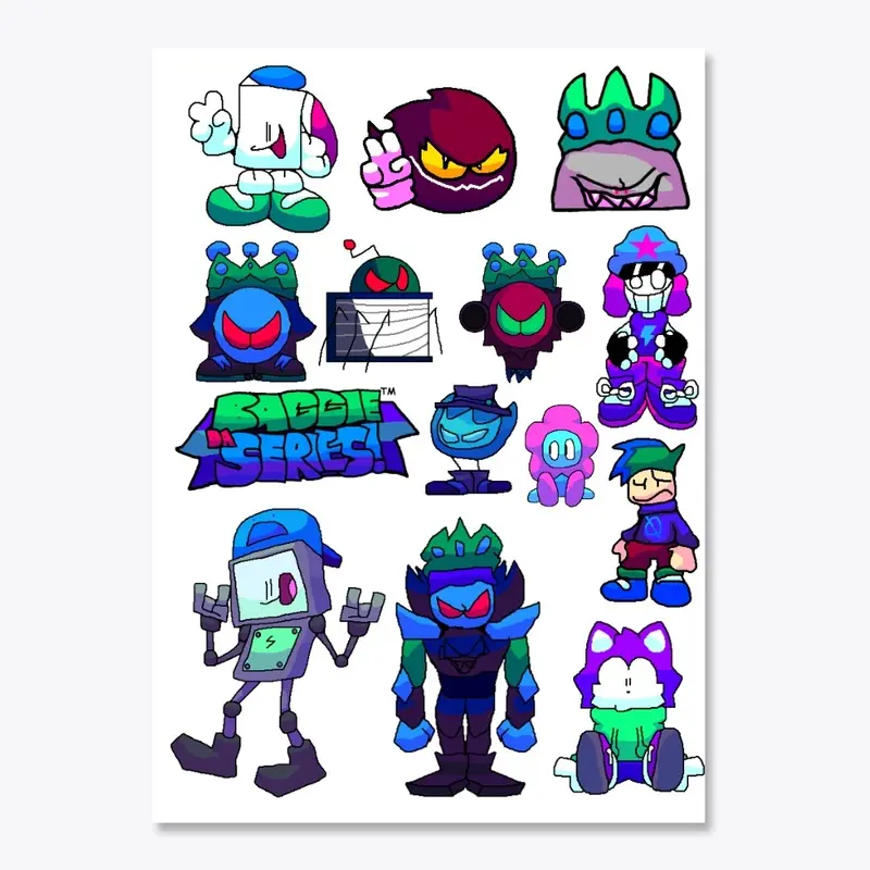 Baggie's Sticker Pack!